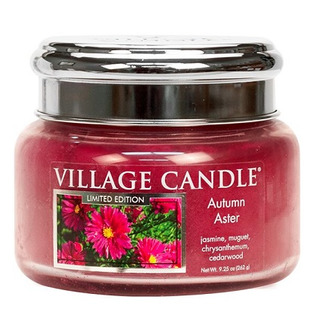 Village Candle Malá voňavá sviečka v jesennom Aster 262g - jeseň ako Hviezdna