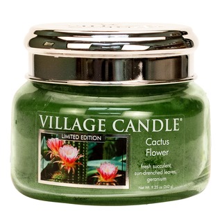 Village Candle Malá voňavá sviečka v kaktusovom kvete 262g