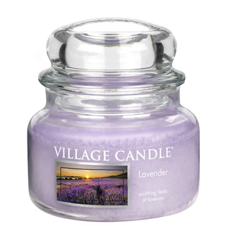 Village Candle Malá voňavá sviečka v levandule 262g - levanduľa