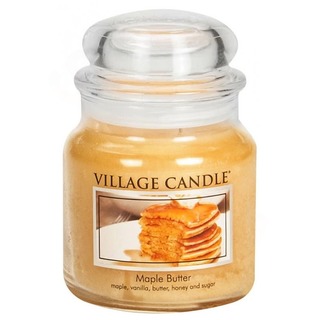 Village Candle Sviečka strednej vône v javorovom masle 397G - javorový sirup