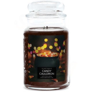 Veľká voňavá sviečka v Candy Cauldron 645G