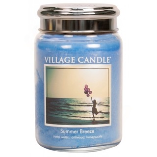 Village Candle Veľká voňavá sviečka v letnom vánku 645 g - Letný vánok