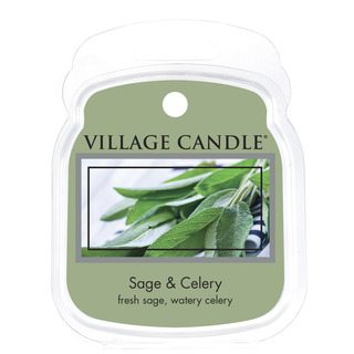 Village Candle Voňavý vosk šalvia zeler 62g - čerstvý šalvia